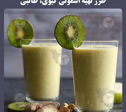 طرز تهیه اسموتی کیوی، طالبی